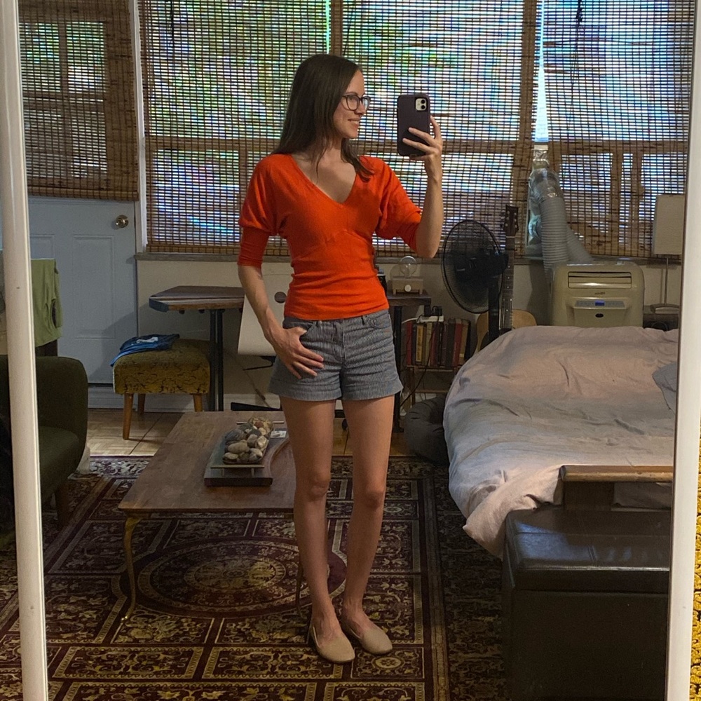 🧡3for$20 🧡Top shop 1/2 sleeve knit shirt - Picture 2 of 7